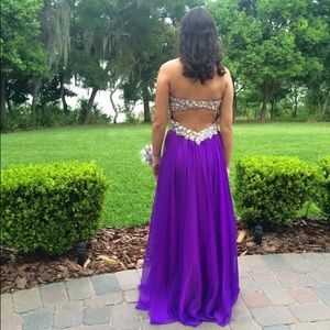Purple Prom Dress